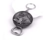 Game of Thrones House Stark Metal Keychain With Bottle Opener(Silver)