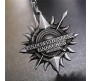 Game of Thrones House Martell of Sunspear Unbowed, Unbent, Unbroken Sigil Westeros Keychain Metal Key Rings