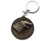 House of Quirk Metal Winter is Coming Keychains (Multicolour)