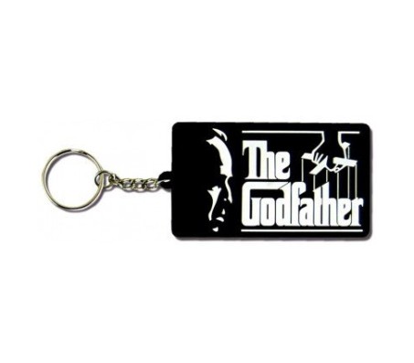 The Godfather Movie Merchandise Metal Logo Keychain