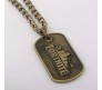 Game Fortress Night Necklace for Unisex-fortnite Bronze
