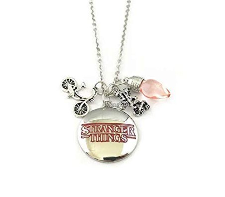 Stranger Things TV Series Pendant Necklace with Charms