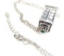 Doctor Who Silver Tardis Box Police Silver Vintage Chain Necklace Pendant for Men Women's Jewelry