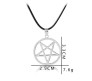 Supernatural Devil's Trap Plain Star Pendant Neck Necklaces Jewelry for Men and Women