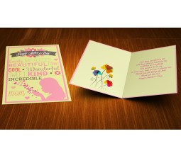 Qualities That Define Your Mother Personalized Mothers Day Greeting Card