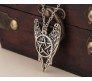 Supernatural Pentagram Metal Antique Silver Pendant Necklace for Men and Women