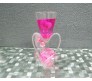 Pink Candle with Heart Inside Perfect for Romantic Evening (Design 1)