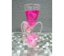 Pink Candle with Heart Inside Perfect for Romantic Evening (Design 1)