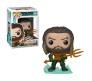 Funko Aquaman with Trident - Arthur Curry in Hero Suit Collectible Figure, Multicolor