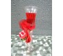 Red LED Candle with Heart Inside Perfect for Romantic Evening (Design 1)