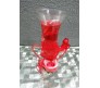 Red LED Candle with Heart Inside Perfect for Romantic Evening (Design 1)