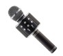 Wireless WS-858 Bluetooth Microphone Recording Condenser Handheld Microphone Stand With Bluetooth Speaker Audio Recording For Cellphone Karaoke Mike (Color May Vary)