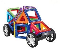 36 Pieces Magical Magnetic Building Blocks Construction Learning Educational Gel Mag Gelmag Toy Set