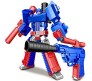 2 in 1 Optimus Prime Transformer to Pistol Gun Action Figure Robot to Gun Transformation Toys for Children