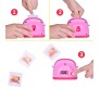 4 in 1 Battery Operated Pink Household Home Appliances Kitchen Pretent Play Sets Toys for Girls