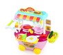 Large Size Fast Food Cart Kitchen Set Pretend Play Educational Toy