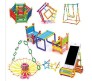 125 Stick Straw Colourful Educational Do it Yourself Learning Toy Building Block Puzzle Kit (Multicolour)