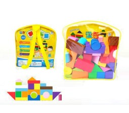 32 Pieces of High Quality Colorful Shape Sorting and Block Building Toy for Toddlers and Infants