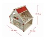 DIY Wooden Doll House Model Building Kits My Small Villa Insert Blocks with Furniture Set Baby Birthday Gift