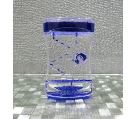 Liquid Timer Color Dropper Paper Weight (Dolphin)