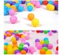 Medium Size 50 Pcs Colorful Ball Soft Plastic Balls Fun Baby Kid Swim Pit Toy