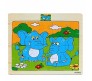 Set of 6 Wooden Jigsaw Animal Puzzle Special Offer 20 Pieces in Each Educational Learning Toy