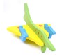 DIY 3D Wooden Puzzle Plane Helicopter Combination Blocks Educational Toy - 22 Pieces Set of 4