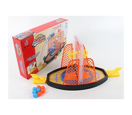 2 or 1 Player Indoor Basketball Shoot Ball Game Set Toy