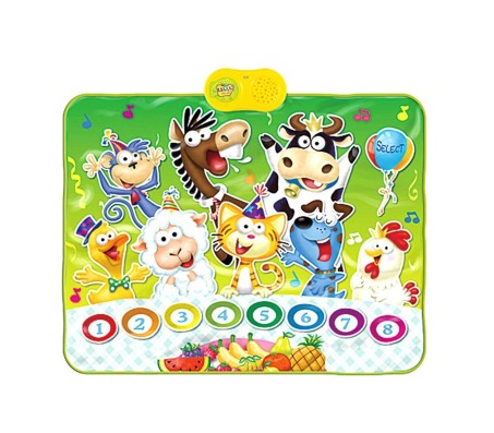 Zippy Mat Animal's Party Playmat Game Learning Mat for Kids