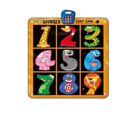 Zippy Mat Animal Dart Game for Familty Fun Time and Kids Toys Play Mat