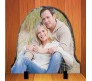 Personalized Dome Shape Photo Rock (16cm x 16cm)