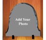 Personalized Dome Shape Photo Rock (16cm x 16cm)