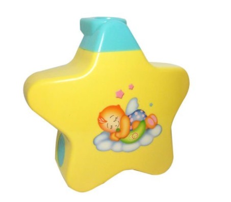 Baby Sleep Projector with Star Light Show and Music for New Born(Yellow)