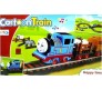 Thomas Cartoon Train Track with Crossword + Farm Animals + Carriage Builder + Tree. Set of 26 Pcs