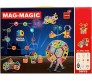 DIY 58 Pieces 3D Magical Magnetic Construction Stacking Building Block Set Learning & Creativity Puzzle Game Educational Toy Set Gel Mag Gelmag