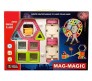 DIY 58 Pieces 3D Magical Magnetic Construction Stacking Building Block Set Learning & Creativity Puzzle Game Educational Toy Set Gel Mag Gelmag