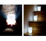 Funny Cool Portable Milk Glass Shape Light Novelty Glass of Milk Led Night Light Dining Room Lamp Home Decor 13.5cm x 8.5cm White Color