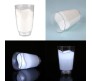 Funny Cool Portable Milk Glass Shape Light Novelty Glass of Milk Led Night Light Dining Room Lamp Home Decor 13.5cm x 8.5cm White Color