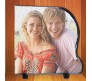 Personalized Left Cut Shape Photo Rock (20cm x 20cm)