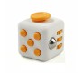 Fidget Cube Anti-Stress Focus Improvement Toy (White and Yellow)