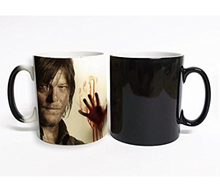 Walking Dead Daryl Was Here Blood Design Coffee Mug Gift