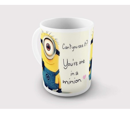 Minions Ceramic 325ml Coffee Mug - Set of 2