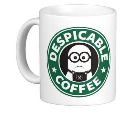 Despicable Coffee Minions Mug Birthday Or Any Occassion Gift