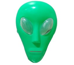 Green Alien Mask for Party Cosplay