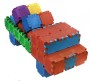  75 Square Colourful Educational Building Block Kit Do it Yourself DIY Learning Toy (Square Blocks)