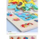 Wooden Magnetic Fishing Fun Marine Animals with Puzzle Board for Kids 2 in 1 Toy Set Game
