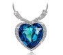 Swarovski Elements Titanic Heart of the Ocean Necklace for 