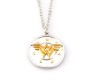 Wonder Woman Logo Pendant Necklace for Women