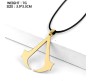 Assassins Gold Creed Logo Pendant Necklace