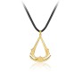 Assassins Gold Creed Logo Pendant Necklace